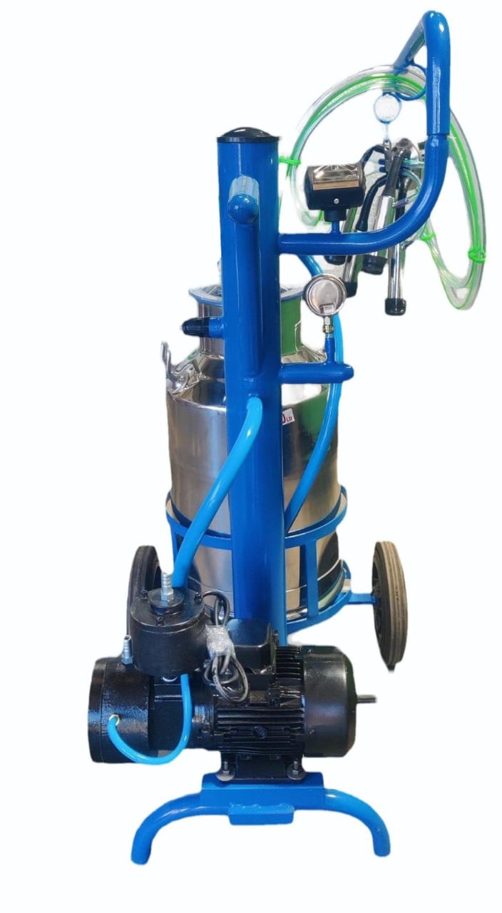 SWADESI KRAFTS Cow Milking Machine for Cow Dairy 300 LPM (1 Cow Milking 2-3 Minutes) (Compatible with all cow's and buffalo) (any soft and any hard bread)