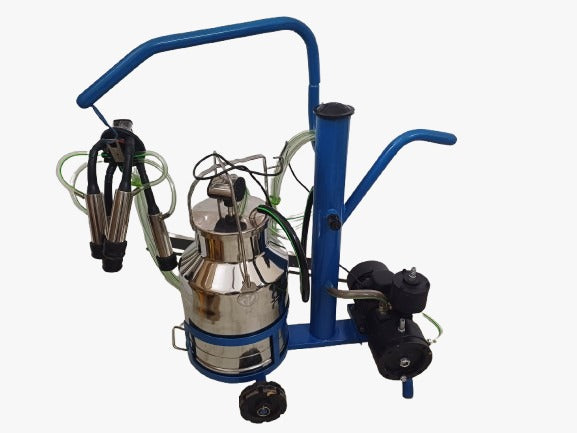 SWADESI KRAFTS Cow Milking Machine for Cow Dairy 300 LPM (1 Cow Milking 2-3 Minutes) (Compatible with all cow's and buffalo) (any soft and any hard bread)