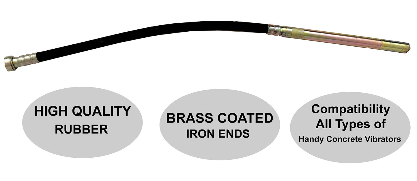 SWADESI KRAFTS 1250-WATT Concrete Vibratoriron Machine With 1.5 Mtr Needle | Electric Concrete Vibrator 13000rpm