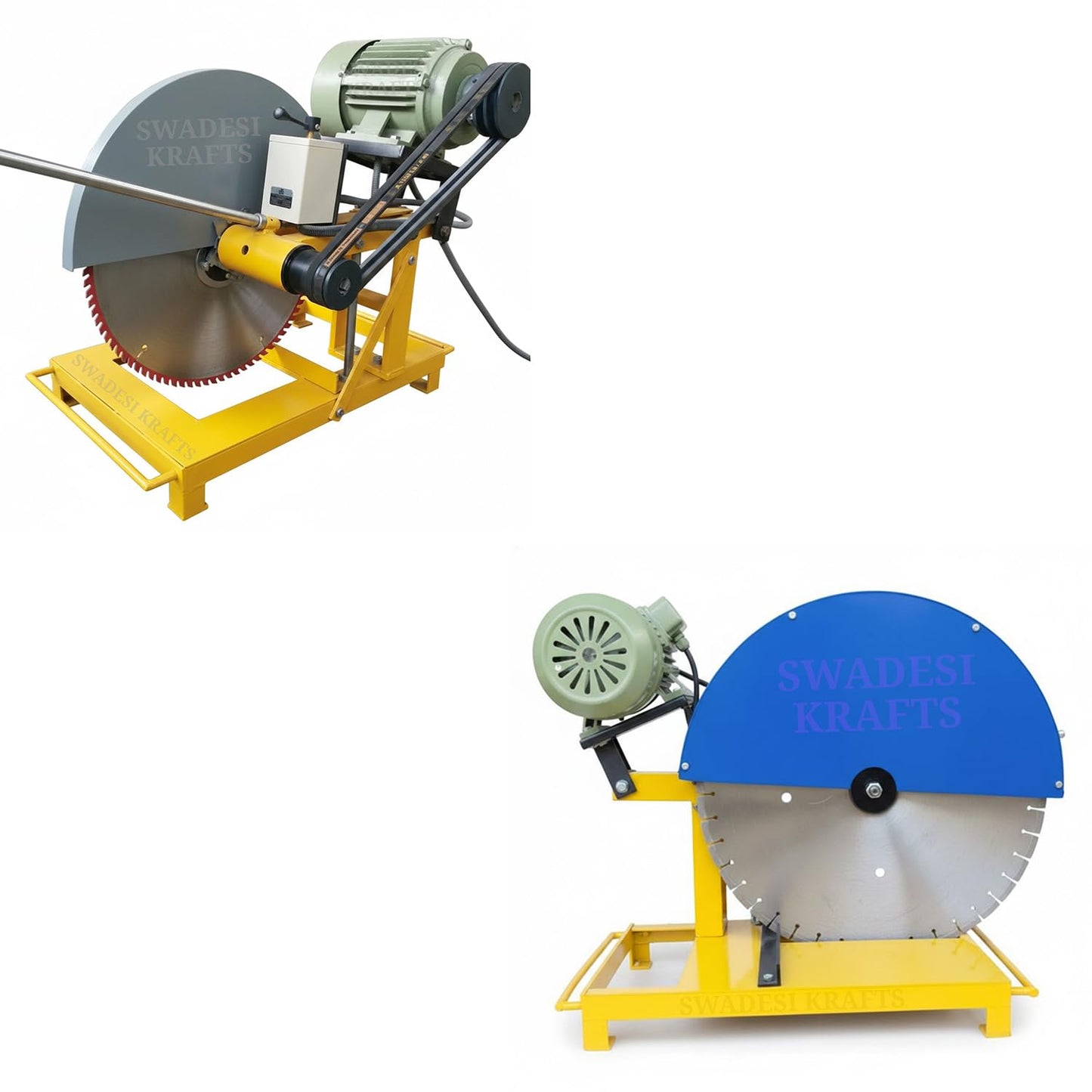 Heavy Duty Concrete Block Cutting Machine | AAC Block Cutter with Diamond Blade | Electric Brick & Stone Cutting Machine | Construction Tool Equipment