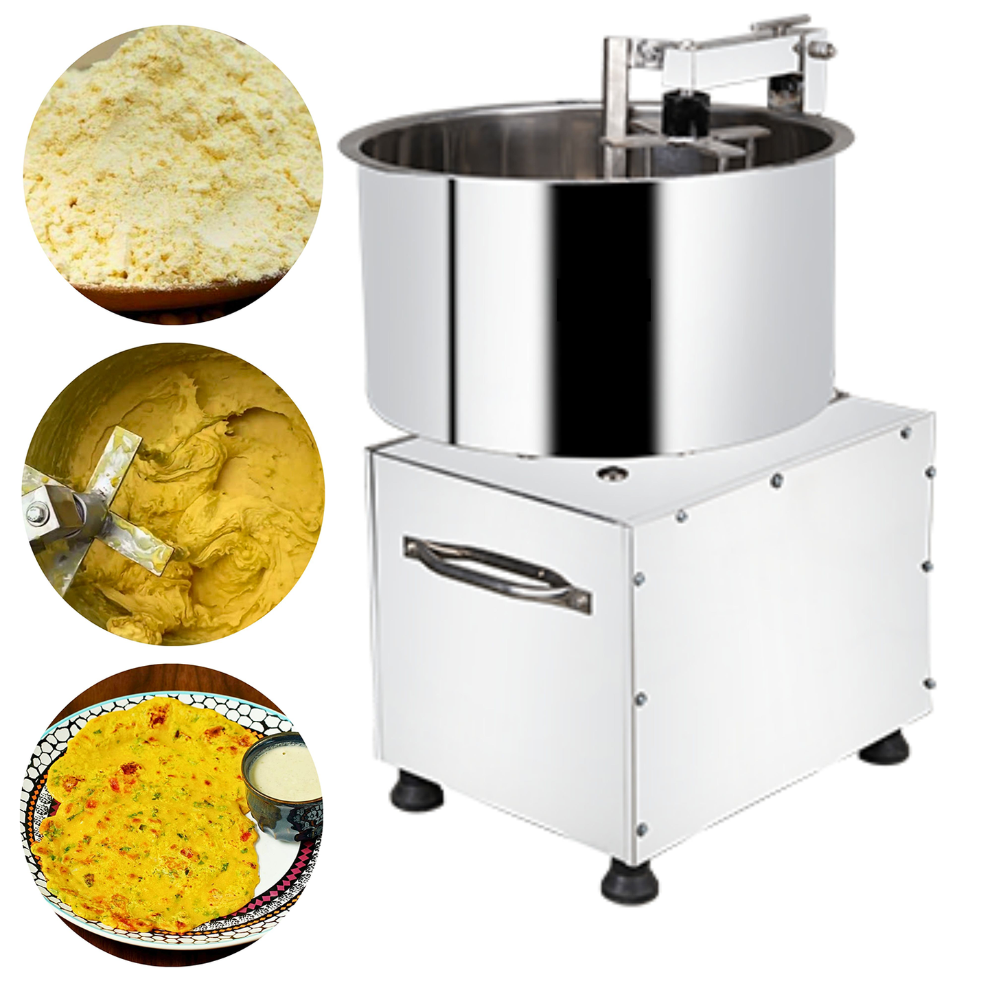 Swadesi Krafts 05 Kg Besan Mixing Machine With 0.5hp Motor B1