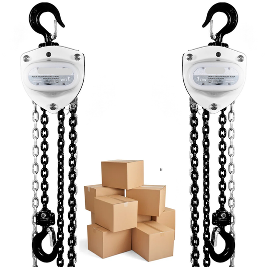 SWADESI KRAFTS BW-Series Chain Pulley Block 3ton Capacity Heavy Duty Double Fall Working Height 3meter Manual Hand Chain 5mm Load Chain 8mm Chain Block For Material Movement Hand Operating Chain Block