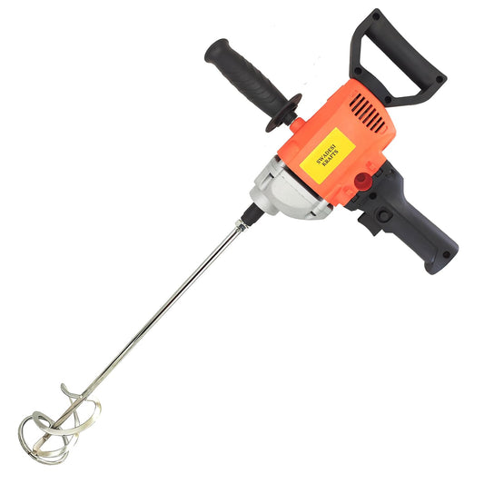 Swadesi krafts putty mixer machine blends mixture quickly and removes lumps paint mixer for painter, 1250 watt copper winded motor paint mixing A3 (Putty Mixing Machine)