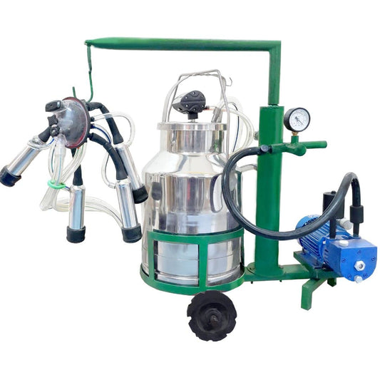SWADESI KRAFTS Cow Milking Machine for Cow Dairy 200 LPM (1 Cow Milking 4-5 Minutes) (Compatible with Desi, HF, Jersy Cow) (Non Compatible with Buffalo, Gir, Sahiwal, Kashmiri Cow) a6