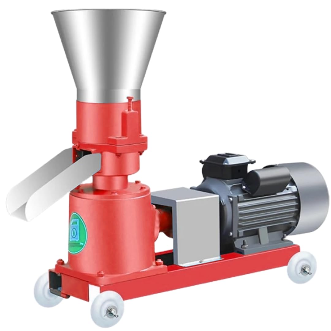 SWADESI KRAFTS 5 HP Pellet Machine for Animal Feed Single Phase Copper Motor 9MM for (Cattle, Chicken, Fish, Fig, Goat)