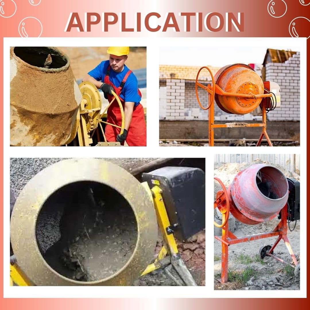 SWADESI KRAFTS 260ltr-Electric Concrete Mixture Machine | Concrete Mixer Machine1 1115-watt S1