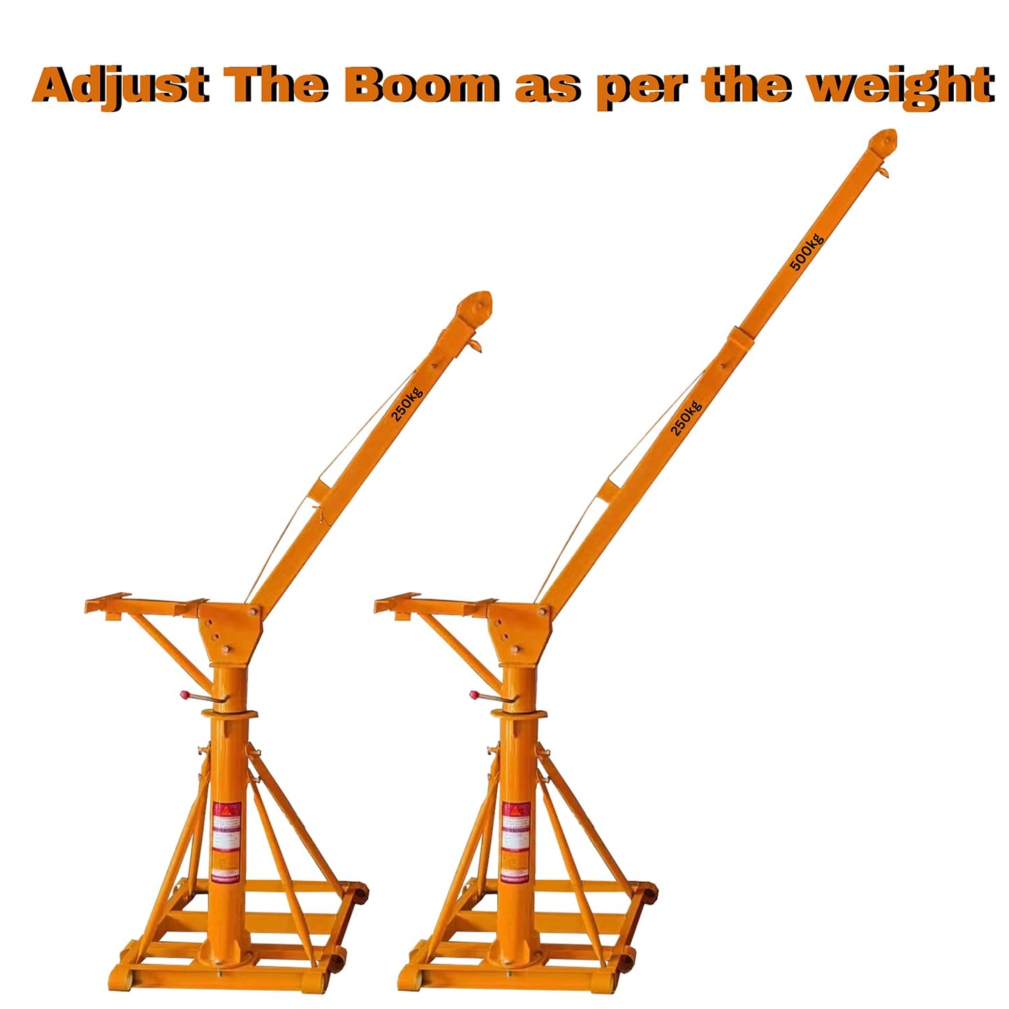 SWADESI KRAFT Electric Mini Lifting Crane 57-60kg with 360 Adjustable Frame | Mini Crane Scale 500kg B3