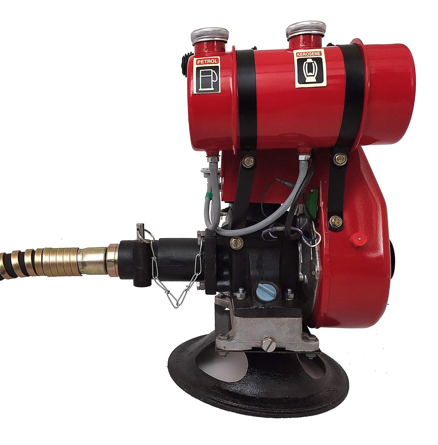 SWADESI KRAFTS Portable Petrol Kerosene Dewatering Pump Set | Mud pump set