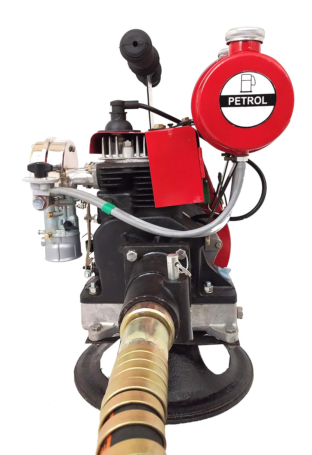 SWADESI KRAFTS Portable Petrol Kerosene Dewatering Pump Set | Mud pump set