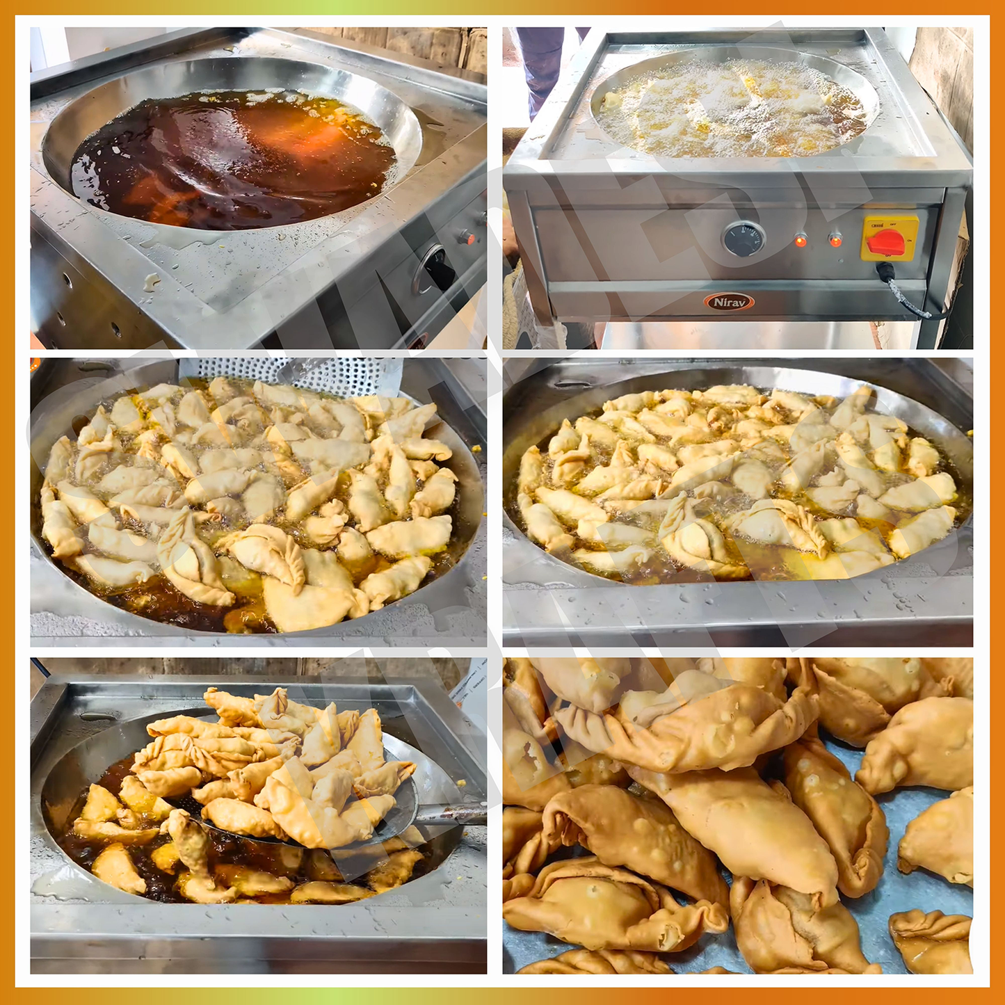SWADESI KRAFTS Electric Kadai Commercial Stainless-Steel 202 Body With 3000 + 3000 Double Heater Commercial Fryer Electric Size 23”X23”X32” Inch (LXWXH) Used for Fry Like Samosa, Kachori