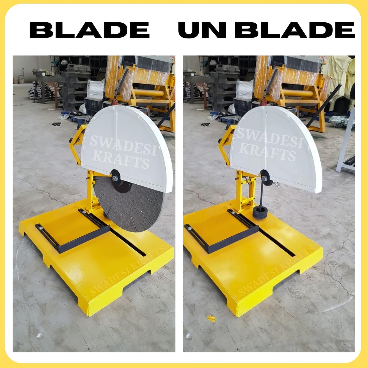 Heavy Duty Concrete Block Cutting Machine | AAC Block Cutter with Diamond Blade | Electric Brick & Stone Cutting Machine | Construction Tool Equipment